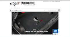 Desktop Screenshot of buycarfloormats.com